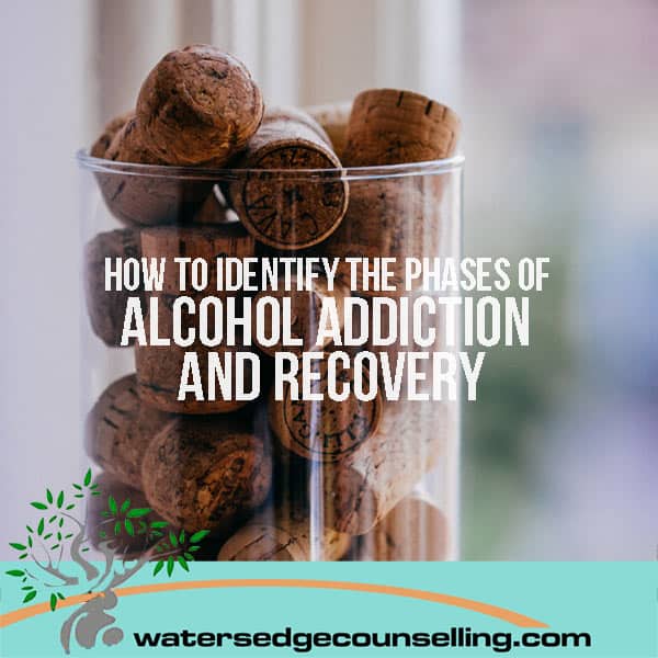 How to identify the phases of alcohol addiction and recovery