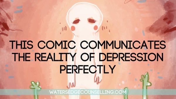This comic communicates the reality of depression perfectly