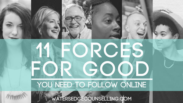 Eleven forces for good you need to follow online