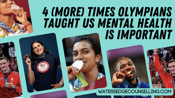 4 (More) times Olympians taught us Mental Health is important